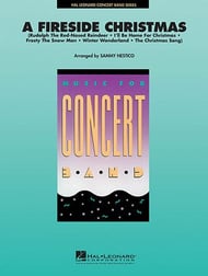 cover A Fireside Christmas Concert Band sheet music cover